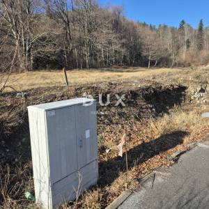GORSKI KOTAR, FUŽINE - građevinsko zemljište  1331 m2 - prilika za ulaganje!