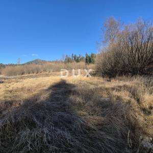 GORSKI KOTAR, FUŽINE - građevinsko zemljište  1331 m2 - prilika za ulaganje!