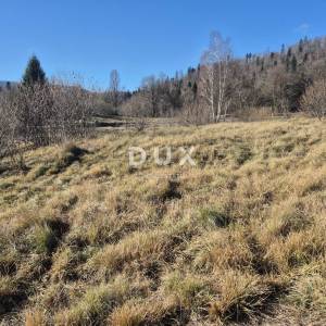 GORSKI KOTAR, FUŽINE - građevinsko zemljište  1331 m2 - prilika za ulaganje!