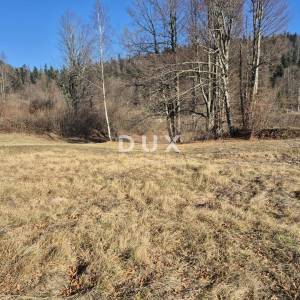 GORSKI KOTAR, FUŽINE - građevinsko zemljište  1331 m2 - prilika za ulaganje!