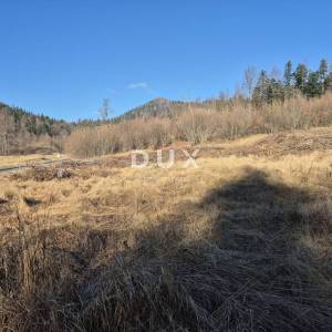 GORSKI KOTAR, FUŽINE - građevinsko zemljište  1331 m2 - prilika za ulaganje!