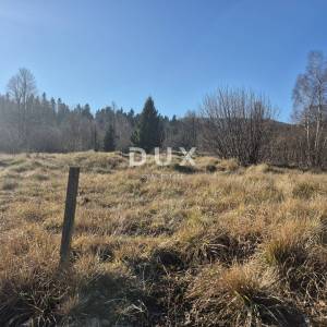 GORSKI KOTAR, FUŽINE - građevinsko zemljište  1331 m2 - prilika za ulaganje!