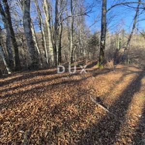 GORSKI KOTAR, FUŽINE - građevinsko zemljište  1552 m2 - sa razvojnim potencijalom!