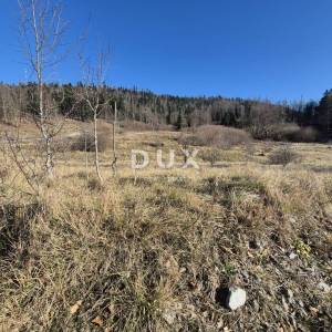 GORSKI KOTAR, FUŽINE - građevinsko zemljište  1107 m2 - investicijska prilika!