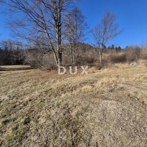 GORSKI KOTAR, FUŽINE - građevinsko zemljište  823 m2 - investicijska prilika!