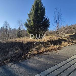 GORSKI KOTAR, FUŽINE - građevinsko zemljište  831 m2 - investicijska prilika!