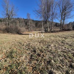 GORSKI KOTAR, FUŽINE - građevinsko zemljište  831 m2 - investicijska prilika!