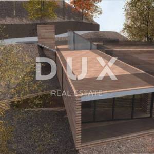 GORSKI KOTAR, FUŽINE - jedinstven projekt u srcu Gorskog kotara, građevinsko zemljište 2140 m2 sa projektom za vilu, prilika za...