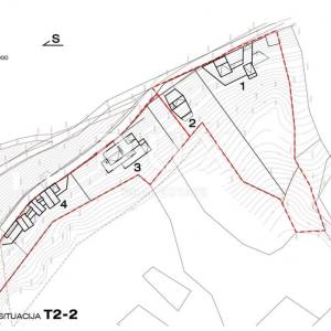 GORSKI KOTAR, FUŽINE - jedinstven projekt u srcu Gorskog kotara, građevinsko zemljište 2140 m2 sa projektom za vilu, prilika za...