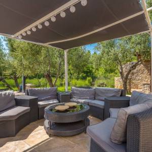 GRAD KRK, okolica – Samostojeća kuća s bazenom i pogledom na more