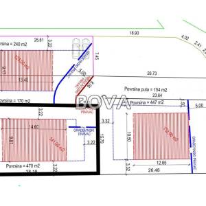 Građevinsko zemljište 470 m2 – Neviđane *70m od mora* (ID-2518/E)