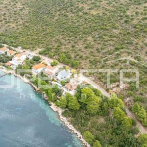 Građevinsko zemljište, 507m2, s dozvolom, Skrivena Luka-Lastovo