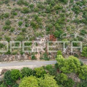 Građevinsko zemljište, 507m2, s dozvolom, Skrivena Luka-Lastovo