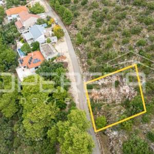 Građevinsko zemljište, 507m2, s dozvolom, Skrivena Luka-Lastovo