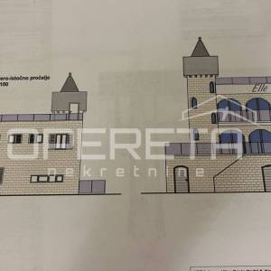 Građevinsko zemljište, 507m2, s dozvolom, Skrivena Luka-Lastovo