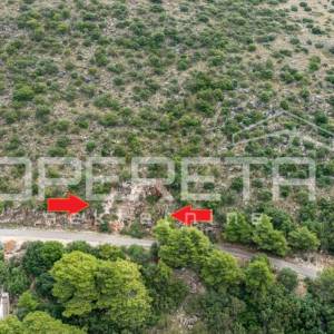 Građevinsko zemljište, 507m2, s dozvolom, Skrivena Luka-Lastovo