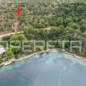 Građevinsko zemljište, 507m2, s dozvolom, Skrivena Luka-Lastovo