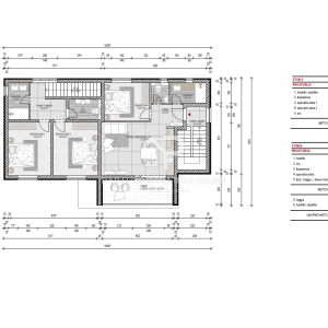 Građevinsko zemljište Kanfanar 600m2 s građevinskom dozvolom