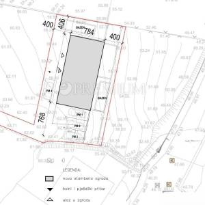 Građevinsko zemljište u Vrbniku s pogledom na more! 