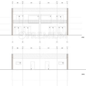Građevinsko zemljište u Vrbniku s pogledom na more! 