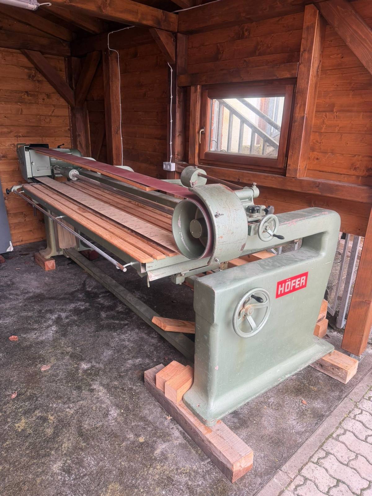 Höfer brusilica (šlajf mašina) 2.50x1.20