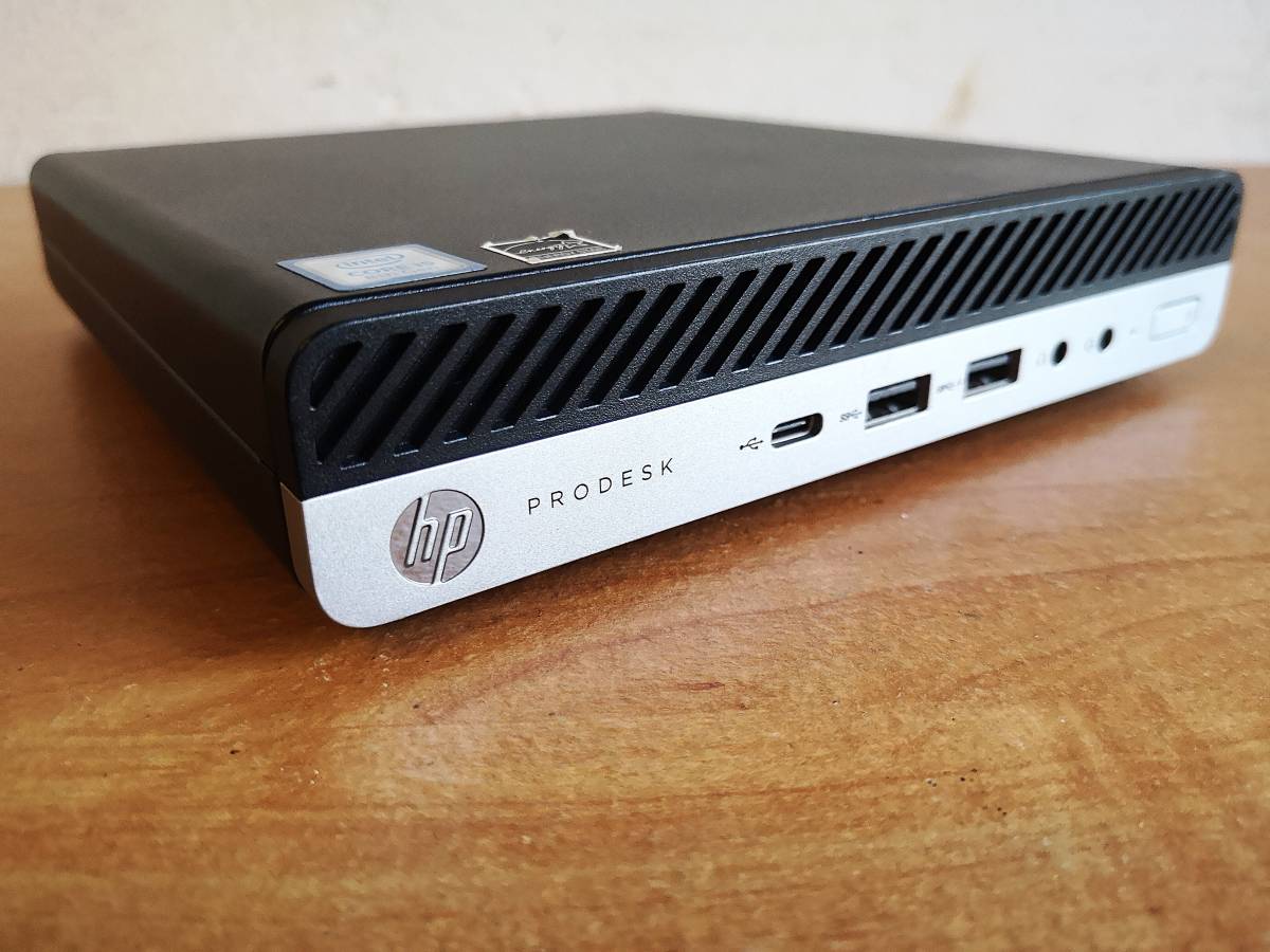 HP Prodesk 600 G4 DM i5-8500T, 16gb, m2 256gb, 320gb hdd, Windows 11