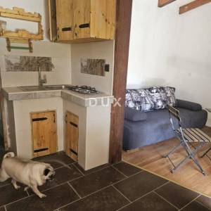 ISTRA, LABIN, samostojeća kuća s garažom i pomoćnim objektom