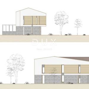 ISTRA, LABIN - Zemljište s glavnim projektom