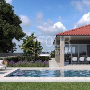 Istra, Loborika, samostojeća vila s bazenom