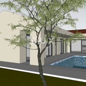 ISTRA, MARČANA - Premium projekt prizemnica s bazenom