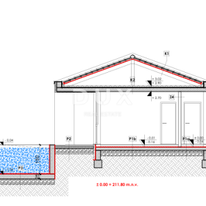 ISTRA, MARČANA - Premium projekt prizemnica s bazenom