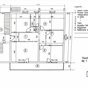 ISTRA, ŠIŠAN - Prostrana roh-bau kuća s velikim građevinskim zemljištem