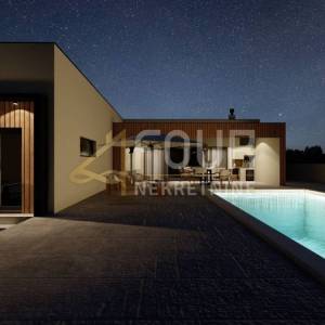 Istra, Svetvinčenat - okolica, samostjeća kuća s bazenom