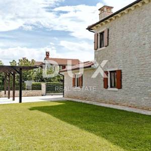 ISTRA, VIŠNJAN - Rustikalna kuća s garažom i bazenom