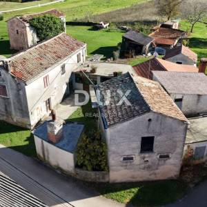 ISTRA, ŽMINJ - Tradicionalna kamena kuća s dvorištem i pomoćnim objektima