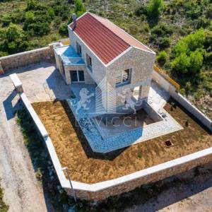 Jedinstvena kamena villa s bazenom i pogledom na more - Novigrad