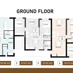 Komforan 3-sobni apartman s vrtom - Nin, Zadar