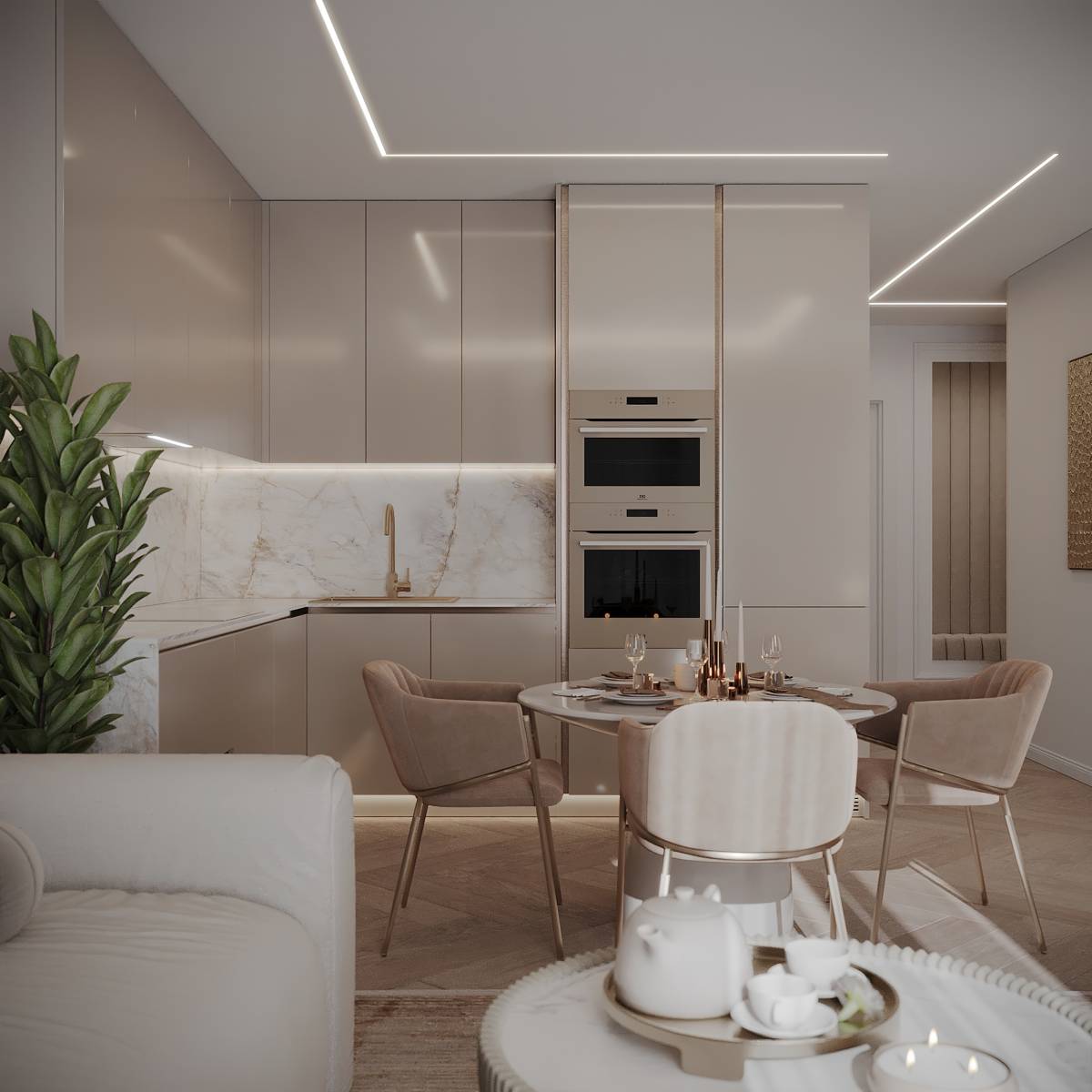 Kompletna usluga dizajna interijera: idejni projekt, izvedba i nadzor