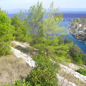 Korčula uvala Prapratna građevinsko zeml za vile 3403 m2