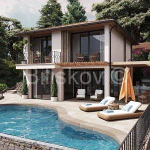 Korčula Vela Luka vila bazen pogled novogradnja prodaja