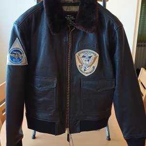 Kožna pilotska jakna Avirex G1