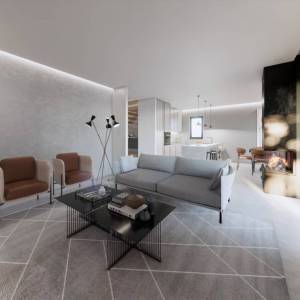 KRK - Luksuzna kamena vila s bazenom i panoramskim pogledom na more