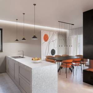 KRK - Luksuzna kamena vila s bazenom i panoramskim pogledom na more