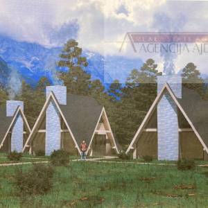 Lika planinska drvena kuća - hit ponuda - NOVO!