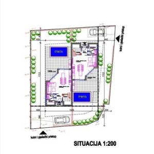 Ližnjan, duplex kuća sa bazenom 120m2.