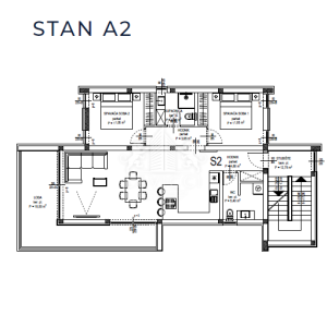 Luksuzni 2-sobni apartman - Sukošan, Zadar