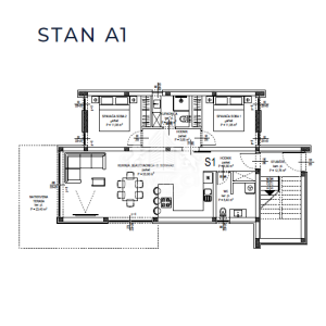 Luksuzni 2-sobni apartman s vrtom - Sukošan, Zadar