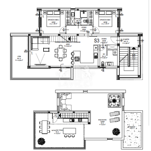 Luksuzni 2-sobni penthouse s krovnom terasom - Sukošan, Zadar