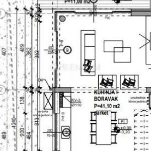 Malinska, apartman s bazenom na prodaju, otok Krk