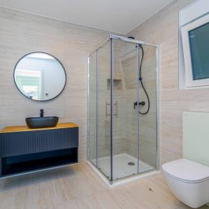 MALINSKA -  Dvojna kuća s bazenom i pogledom na more